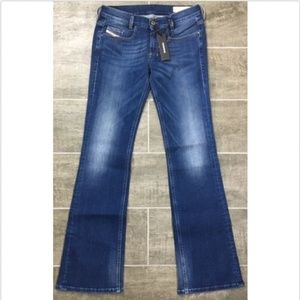 Diesel Louvboot Jeans Slim Bootcut Low Waist